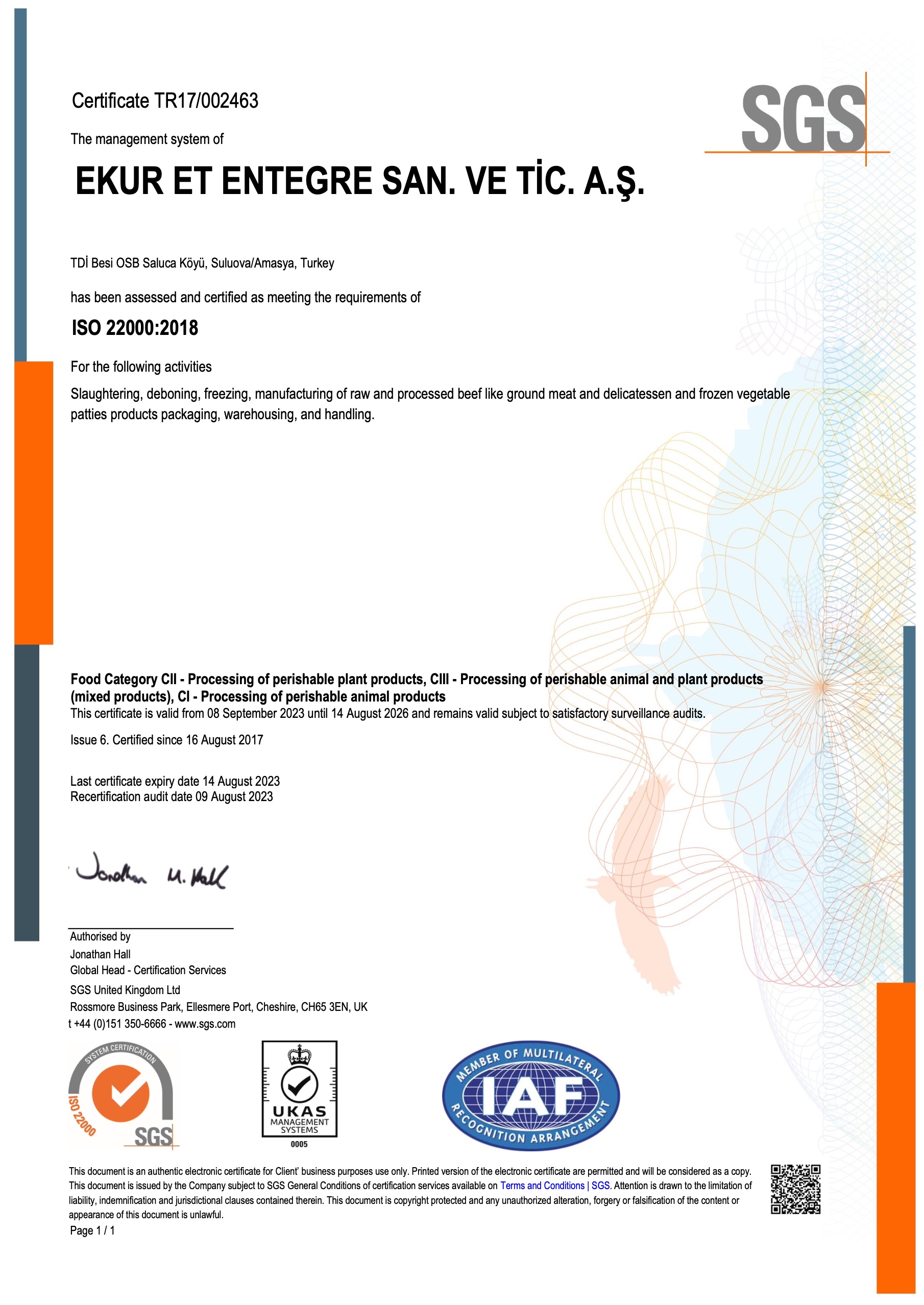 ISO 22000:2018